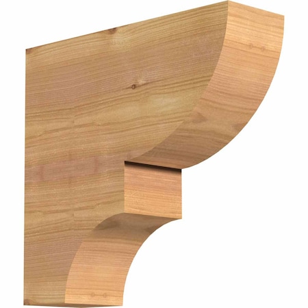 Ekena Millwork Ridgewood Smooth Rafter Tail, Western Red Cedar, 3 1/2"W x 12"H x 12"L RFT04X12X12RID00SWR